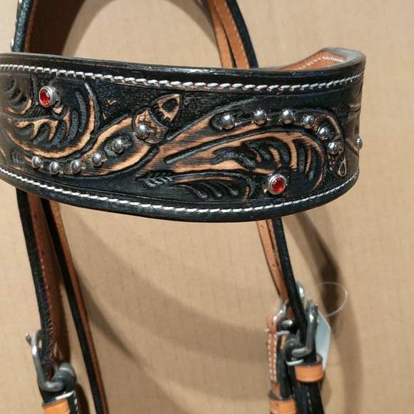 Western Headstall and Breast collar New - Picture 2 of 8